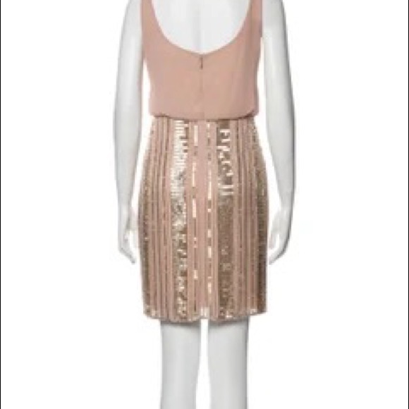 Aidan Mattox sequin mini cocktail evening party dress - Picture 2 of 3
